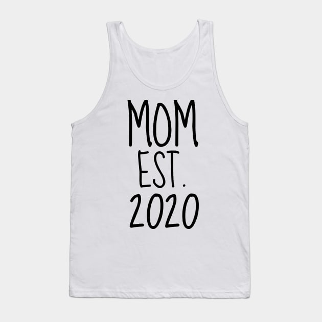 mom est. 2020 Tank Top by mdr design